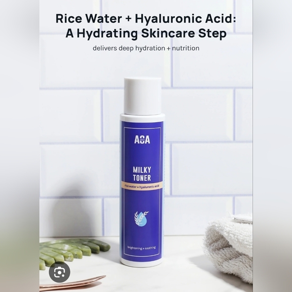 AOA Studio Milky Toner + Rice Water & Hyaluronic Acid 3.3fl Oz BNIB - Picture 2 of 9